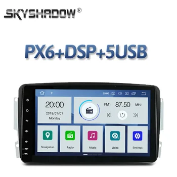 

DSP PX6 IPS Android 10 4GB + 64GB Car DVD Player GPS map RDS Radio Wifi Bluetooth For Benz W203 W209 W463 W210 Vito Viano W168