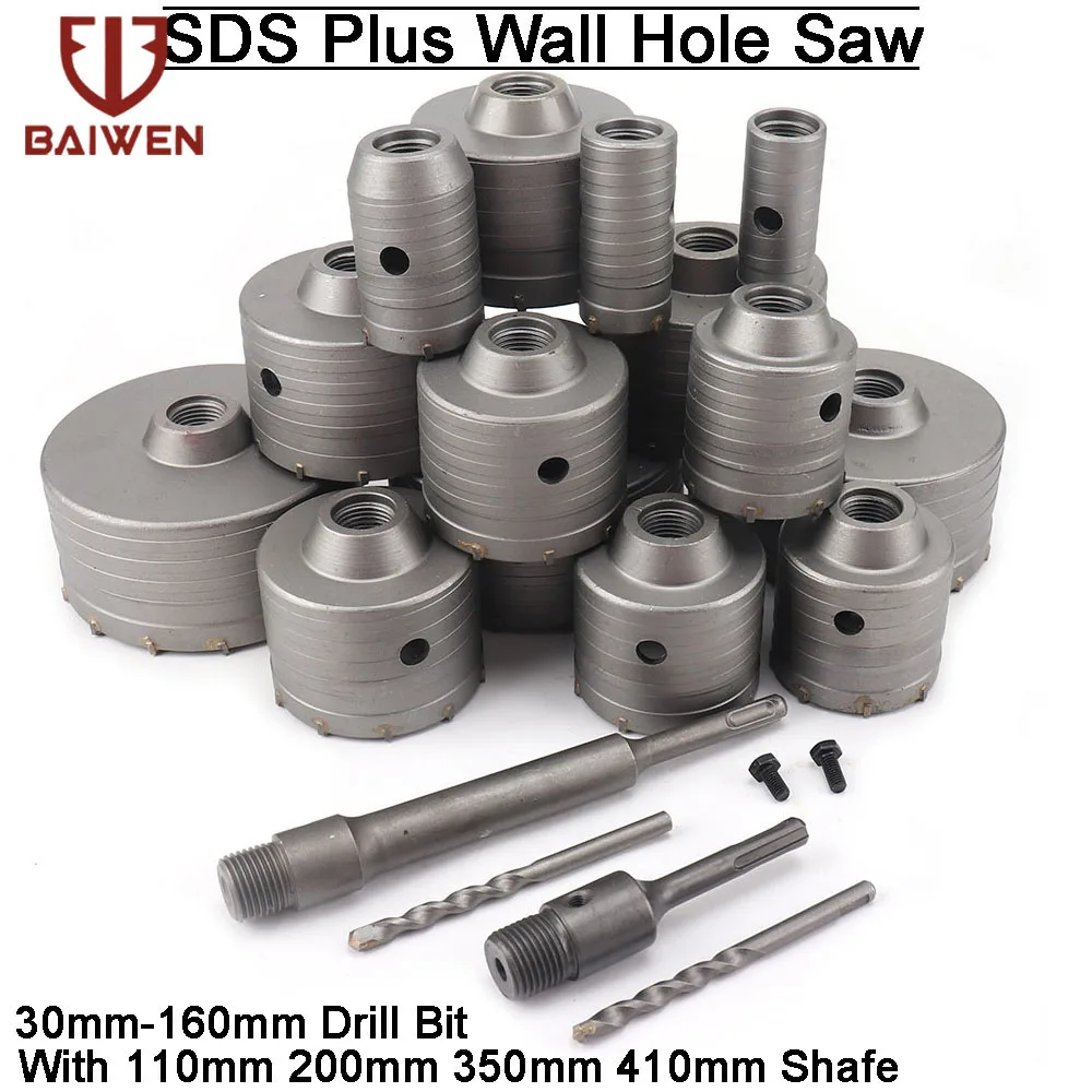 30mm-160mm Sds Plus Concrete Hole Saw 