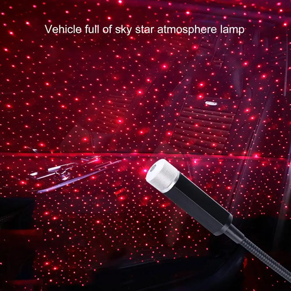Автомобильные Usb светодиодные атмосферные огни декоративная лампа Аварийное освещение Универсальный ПК портативный разъем и игра