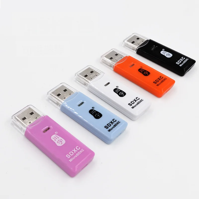 High Quality Mini USB 2 0 Card Reader for Micro SD Card TF Card Adapter Plug 2