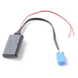 Для BMW E60 04-10 E63 E64 E61E70 E90/E91 E92 автомобильный 12Pin bluetooth модуль беспроводной Радио Стерео AUX-IN Aux кабель адаптер