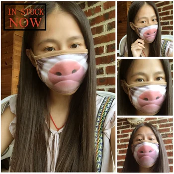 

Mustache Beard Mask Cover Washable Reusable Mask Custom Printed Comfortable Face Mask Mondkapjes Wasbaar Masque De Protection