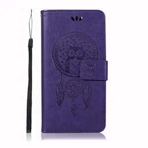 Чехол-книжка бумажник из натуральной кожи для Huawei Mate 10 20 30 Pro Lite Y5 Y6 Y7 Y9 Pro кожаный чехол-книжка для телефона - Цвет: Фиолетовый