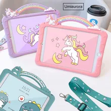 

NEW ML1 2022 Case For iPad 5th 6th 9.7 2017 2018 / 7th 8th Gen 10.2 inch Cartoon Kids Safe Cover For iPad Air 10.5 Mini 2 3 4 5