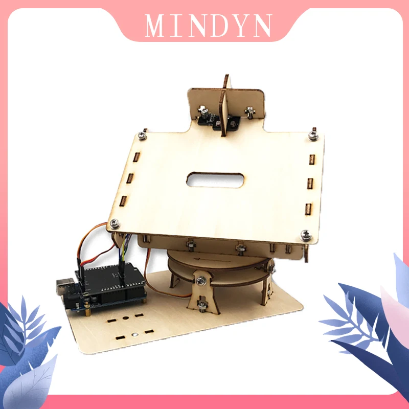 DIY wooden handmade electronic Dual Axis