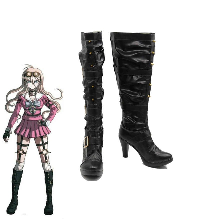 Обувь для костюмированной вечеринки в японском стиле из игры Danganronpa V3 Iruma Miu Rabbit; ботинки в стиле аниме; женская обувь на заказ