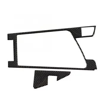 

2pcs Carbon Fiber Armrest Box Trim Frame Fits for Alfa Romeo Giulia 2017 2018 2019 Interior Decoration Accessory