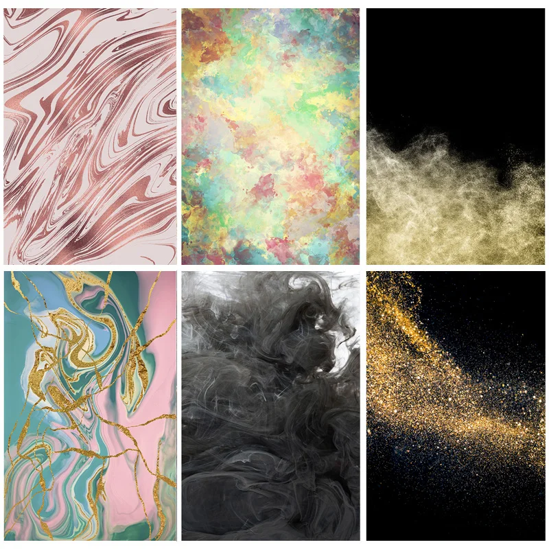 

SHENGYONGBAO Art Fabric Photography Backdrops Props Marble Gradient Painted Photo Studio Background 201011FSH-02