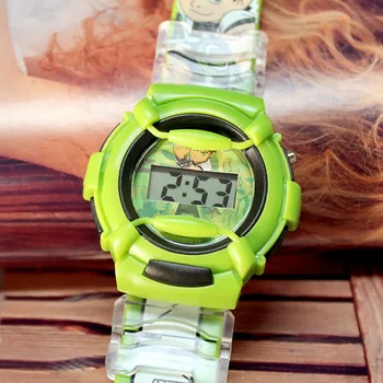 

New Cartoon Children's Watch Fashion Child Digital Electronic WristWatch Creative Cartoon Student Watch Boy Kids Hour Date C121