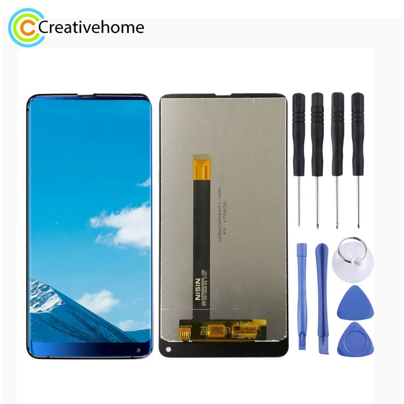 

High Quality Spare Part LCD Touch Screen and Digitizer Full Assembly for VKworld S8(Blue)