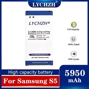 

For Samsung Original Battery For Samsung Galaxy s5 EB-BG900BBE EB-BG900BBU G900 G900S G900I G900F G900H 9008V 9006V 9008W5950mAh