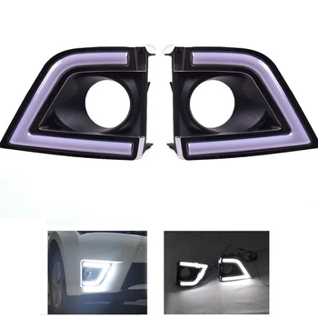 

Car Daytime Running Lights LED Fog Light Lamp for Toyota Corolla 2014-2016 Car Accessories White