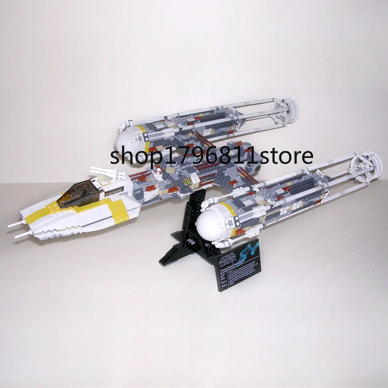 05040, 1473 шт, Звездные войны, Y wing Attack fighter, строительные блоки, кирпичи, Детский Рождественский подарок, совместим с 10134