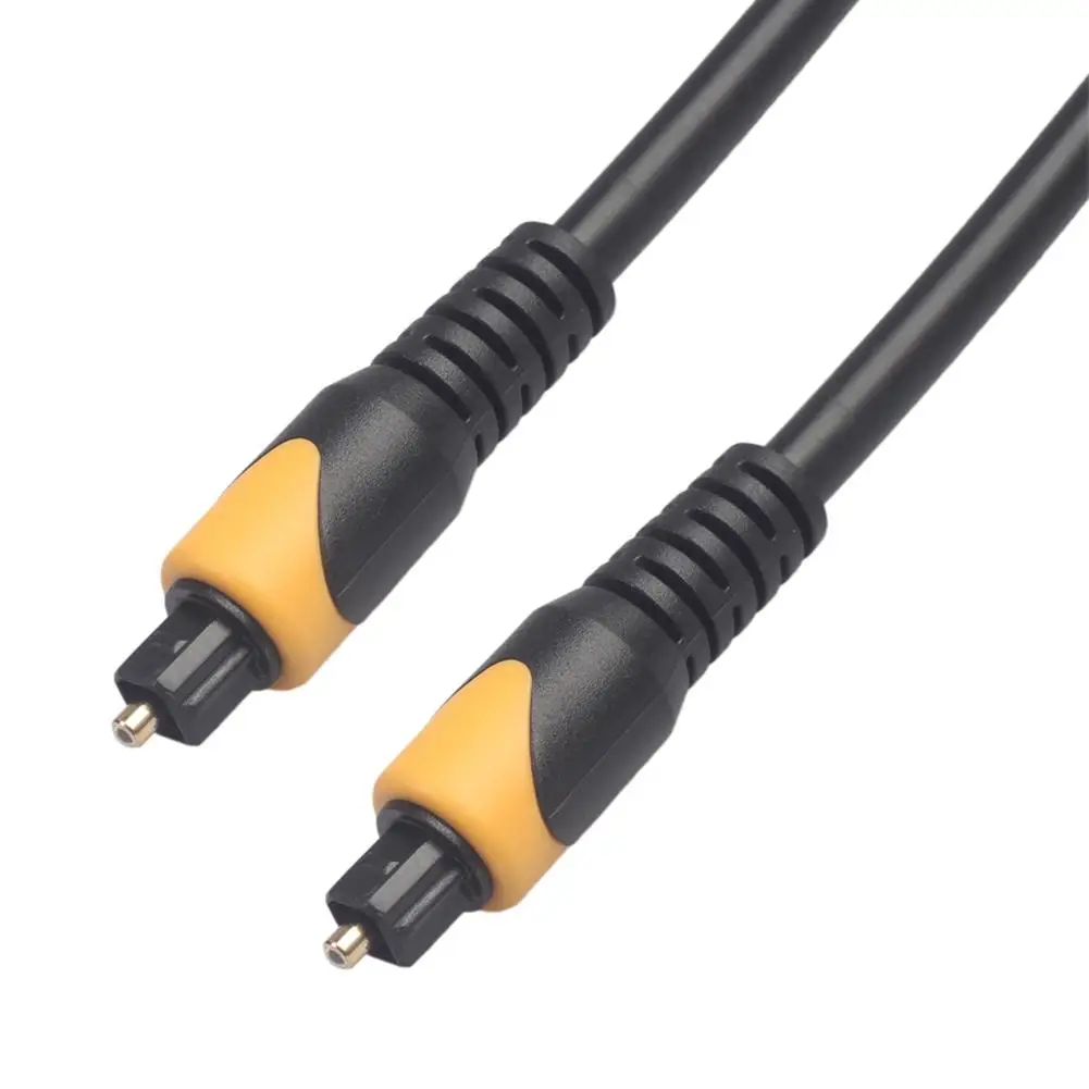 Прочный Toslink HD цифровой оптический аудио кабель SPDIF цифровой коаксиальный кабель позолоченный MD DVD волоконный кабель 1 м 2 м 3 м 5 м