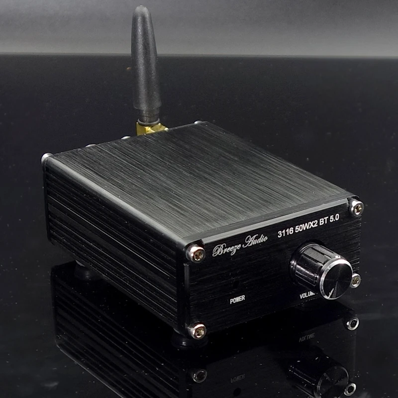 TPA3116D2 Bluetooth 5,0 автомобильный усилитель аудио Плата QCC3003 50 Вт+ 50 Вт Цифровой усилитель платы 2,0 канальный стереоусилитель DC8-25V T0745