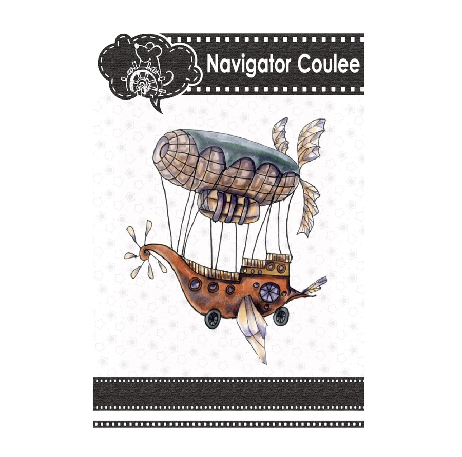 

Steampunk Retro Spaceship Metal Cutting Die Card Making Die in Scrapbooks Creative Embossing New Cutting Die in 2021