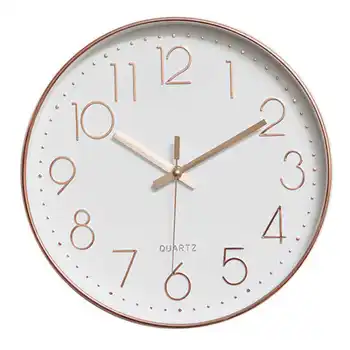 

New Clock Wall Clock Living Room Modern Minimalist Mute Modern Minimalist Creative Home Bedroom Office Free of Punch Clocks