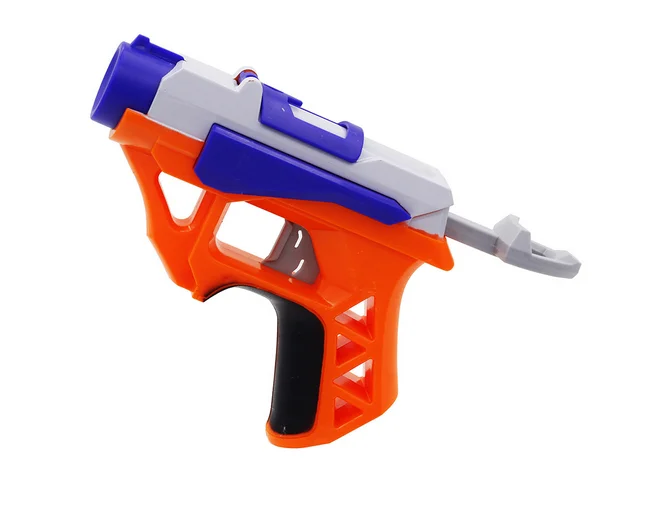 2 шт Новое поступление ручное мягкое пулевое оружие костюм для Nerf пули игрушечный пистолет большой дальности Дротика бластерный игрушечный пистолет детский подарок