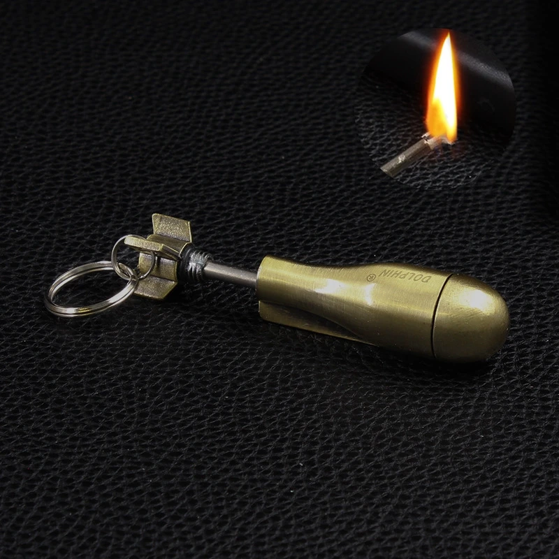 

Permanent Match Kerosene Gasoline Lighter Easy To Carry Metal Cigar Cigarettes Accessories Smoking Lighters Gadgets for Men Gift