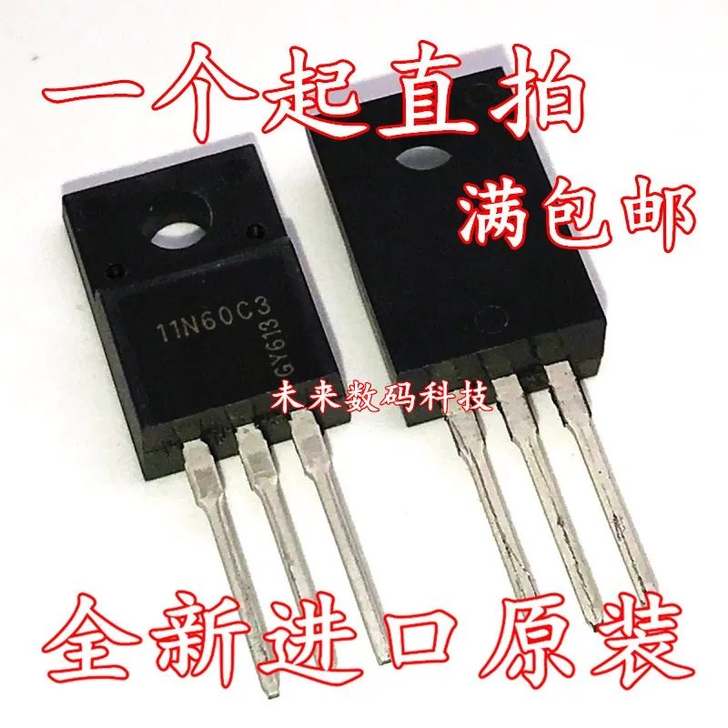 10 шт./лот 11N60C3 SPA11N60C3 TO220F-3