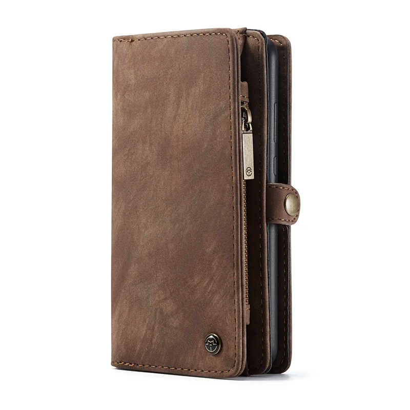 Brown Для huawei P20 P30 Pro Роскошный 360 полный защитный кошелек флип чехол для huawei P20 P30 Lite кожаный грязеотталкивающий чехол для телефона - Цвет: Brown