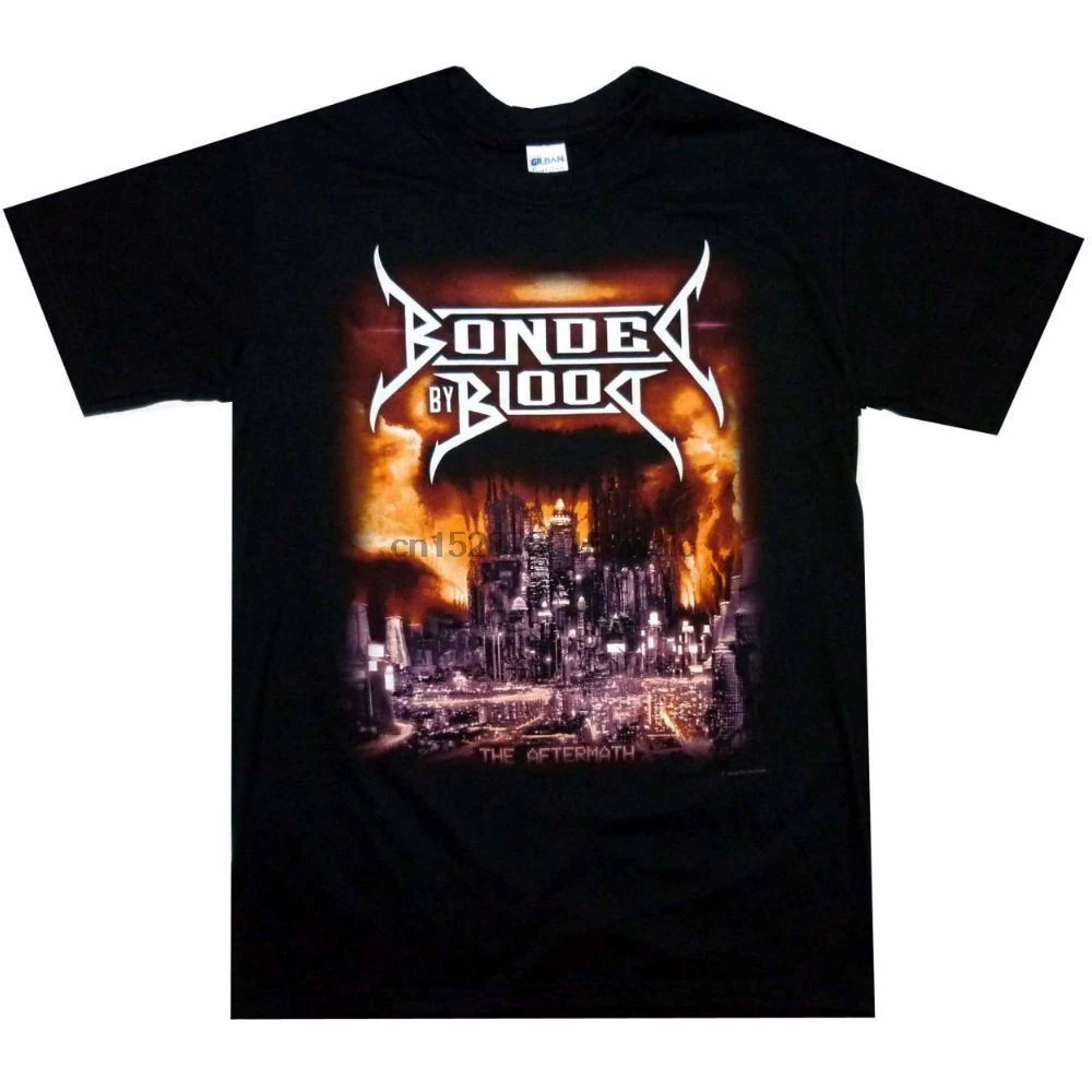 Скрепленная крови официальная рубашка M L XL XXL Thrash металлическая футболка Новинка