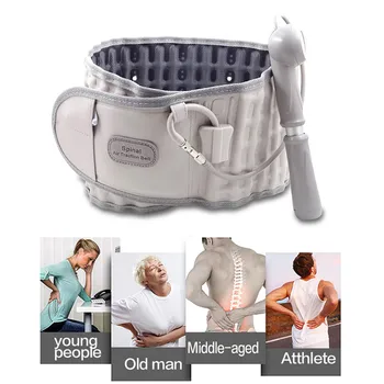 

Posture correction, Waist Lumbar Spine Backache Therapy Pain Relief Back Brace Support Belt BEST Health Care Massager For Parent