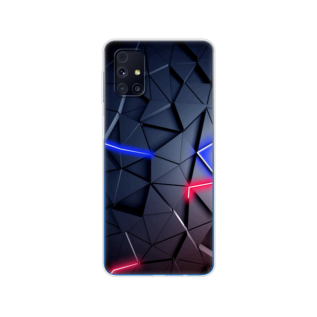 Samsung M31s Cases 6.5" Tpu Soft Silicon Back Phone Cover For Samsung Galaxy M31S GalaxyM31S M 31S m317f m317 Funda flower