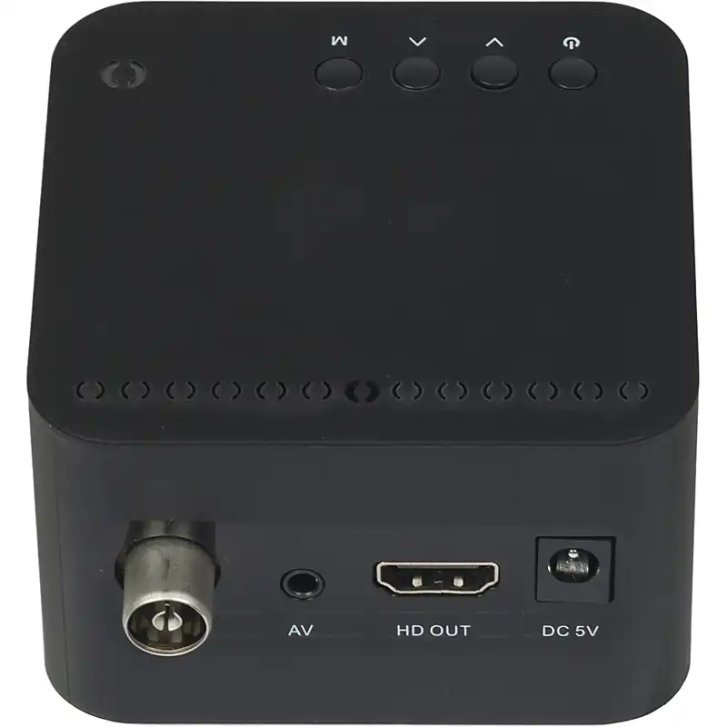 Ресивер DVB-T2 CADENA CDT-1814SB, черный, (046/91/00049598)