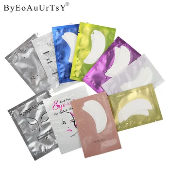 

20 pairs Eyelash Extension Eye Patches Grid Sticker Eyelash Under Pads Eye Shadow Painting Auxiliary Makeup Tool Building Lashes