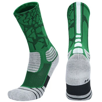 

Men Sports Cycling Socks Breathable Non-Slip Adult Large Size Skateboard Socks Cotton Basketball Football Socks