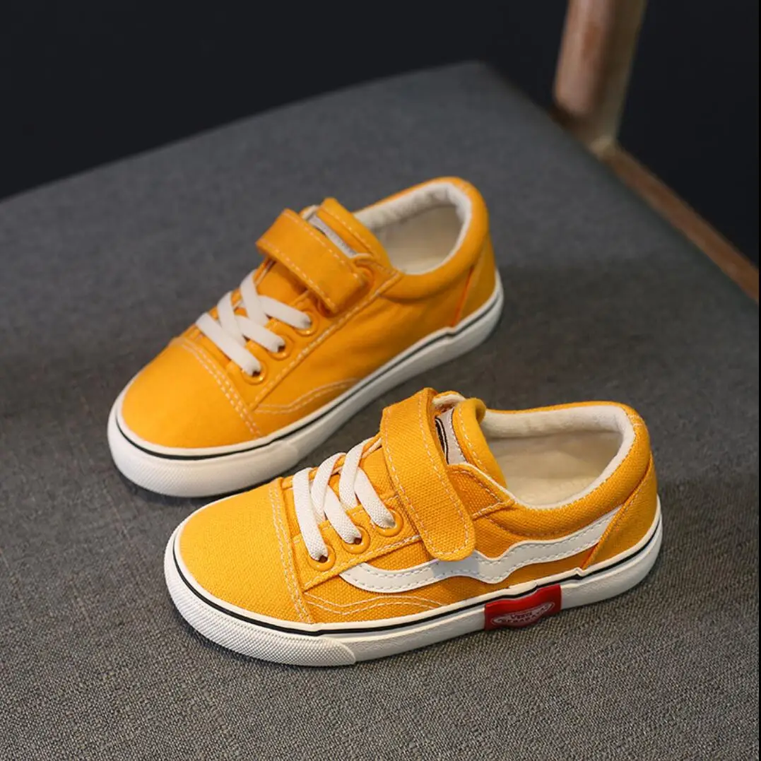 

Koovan Children's Sneakers 2020 New Children Canvas Shoes Girls Sneakers Breathable Spring Kids For Boys Casual Shoes Student