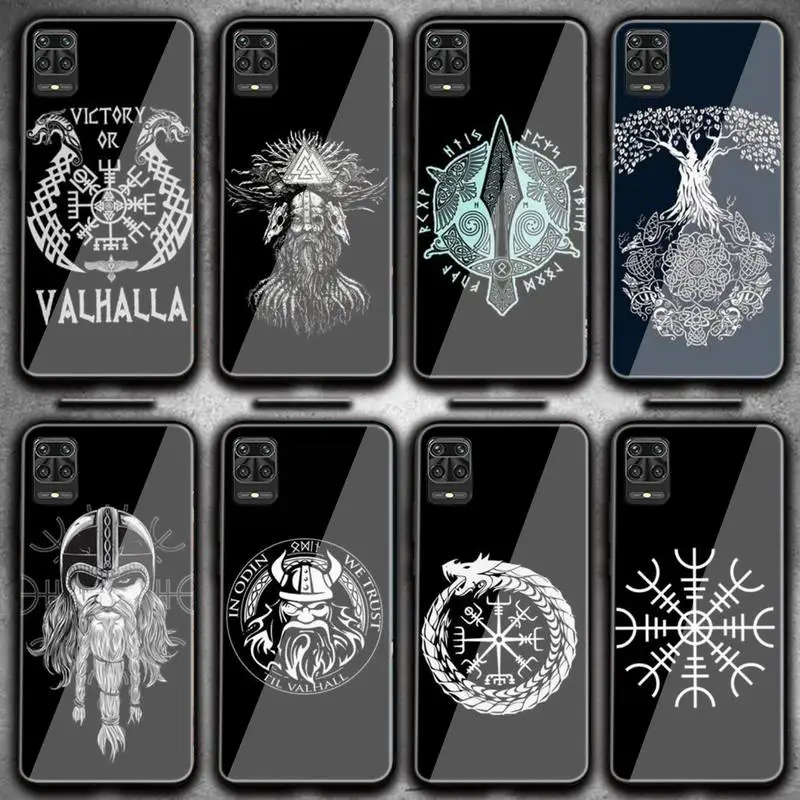 Чехол для телефона Viking Vegvisir Odin в скандинавском стиле Redmi 4X 5 5plus 6 6A Note 4 6pro 7 Xiaomi 8se MIX2S