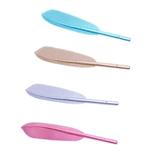 Stylo à encre Gel Style plume créative rétro, recharge régulière pour enfants, M3GD