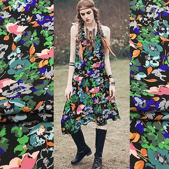 

Silk Collar Georgette 100% Silk Fabric Summer Silk Dress Fashion Fashion Fashion Designer Fabric New Comfortable and Breathable