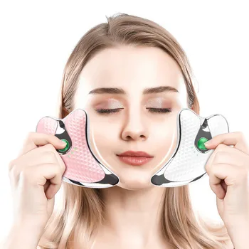 

Plastic USB Rechargeable Neck Face Massage Face Lifting Device Body Massage Skin Rejuvenation Massager Electirc Beauty Machine