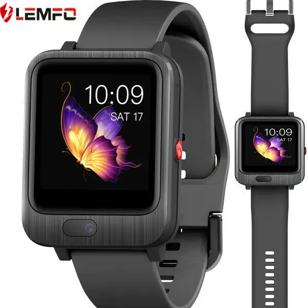 Роскошные LEM11 4G Android 7.1.1 водонепроницаемые Смарт часы gps GSM фронтальная камера 4G часы телефон бизнес