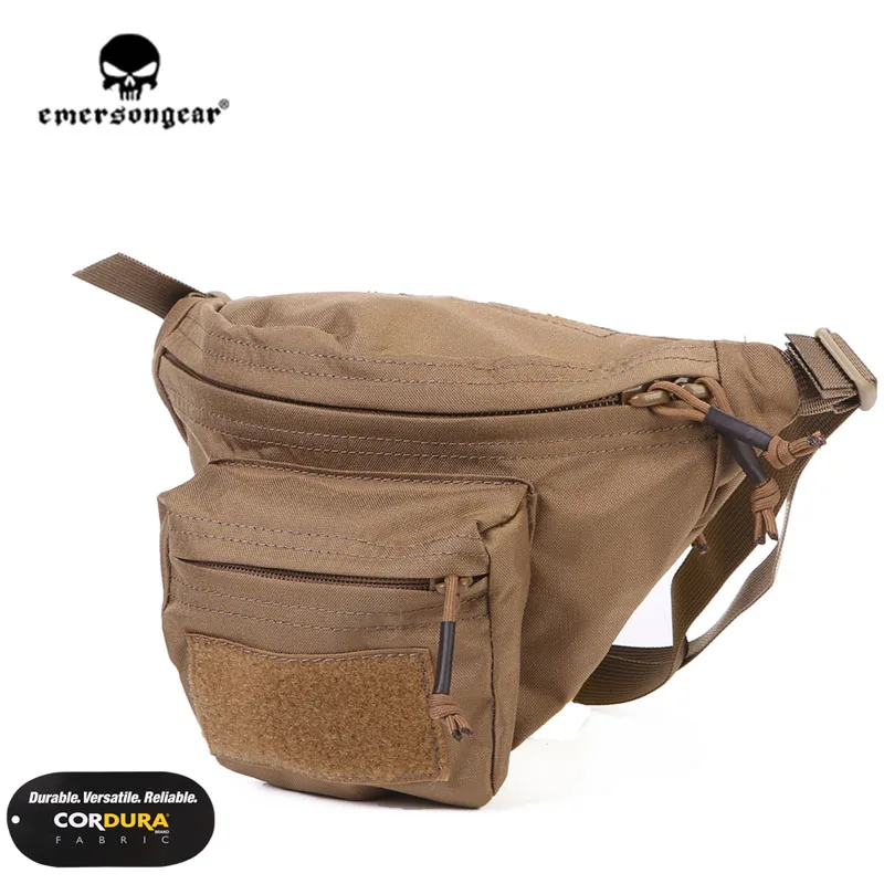 CB Emersongear Emerson Recon поясная сумка тактическая сумка поясная сумка с Молле Съемный поясной ремень - Цвет: CB