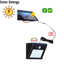 1/4pcs LED Solar Powered lamp PIR Motion Sensor Night light Outdoor Waterproof For Garden Patio Yard Emergency Security wall lig