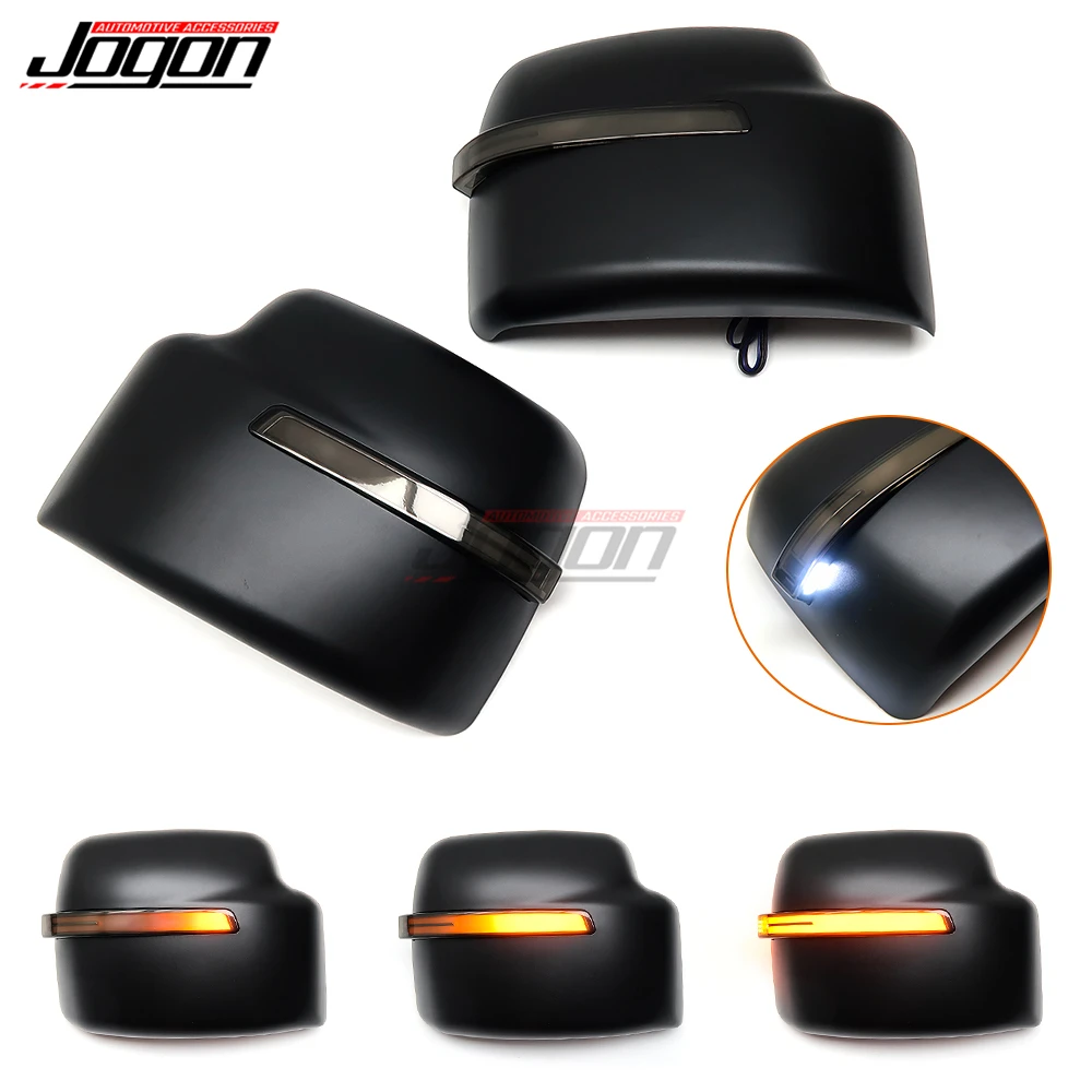 US $197.10 For Suzuki Jimny JB64W JB74W 2019 2020 LED Dynamic Turn Signal Mirror Caps Sequential Indicator Light White Puddle Parking Lamp