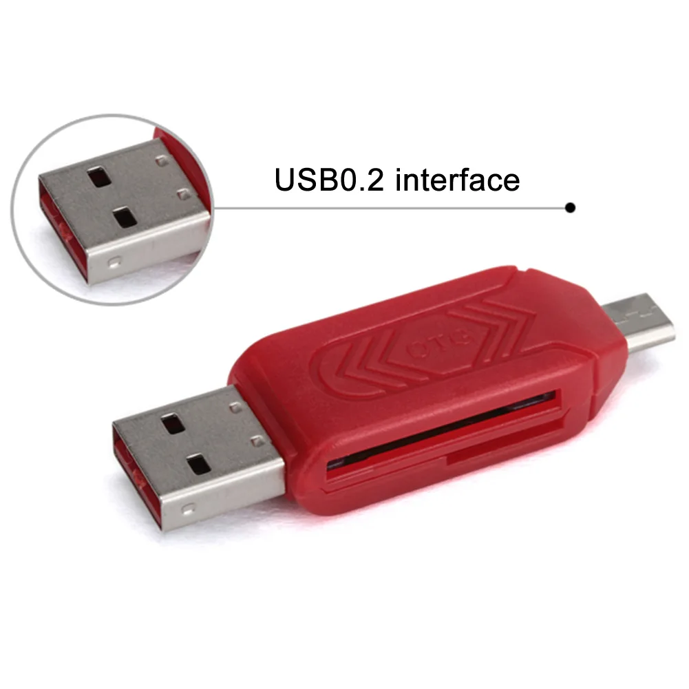 2 в 1 адаптер для карт легкий USB 3,0 совместимый универсальный микро нескользящий портативный двойной интерфейс умный компактный многофункциональный