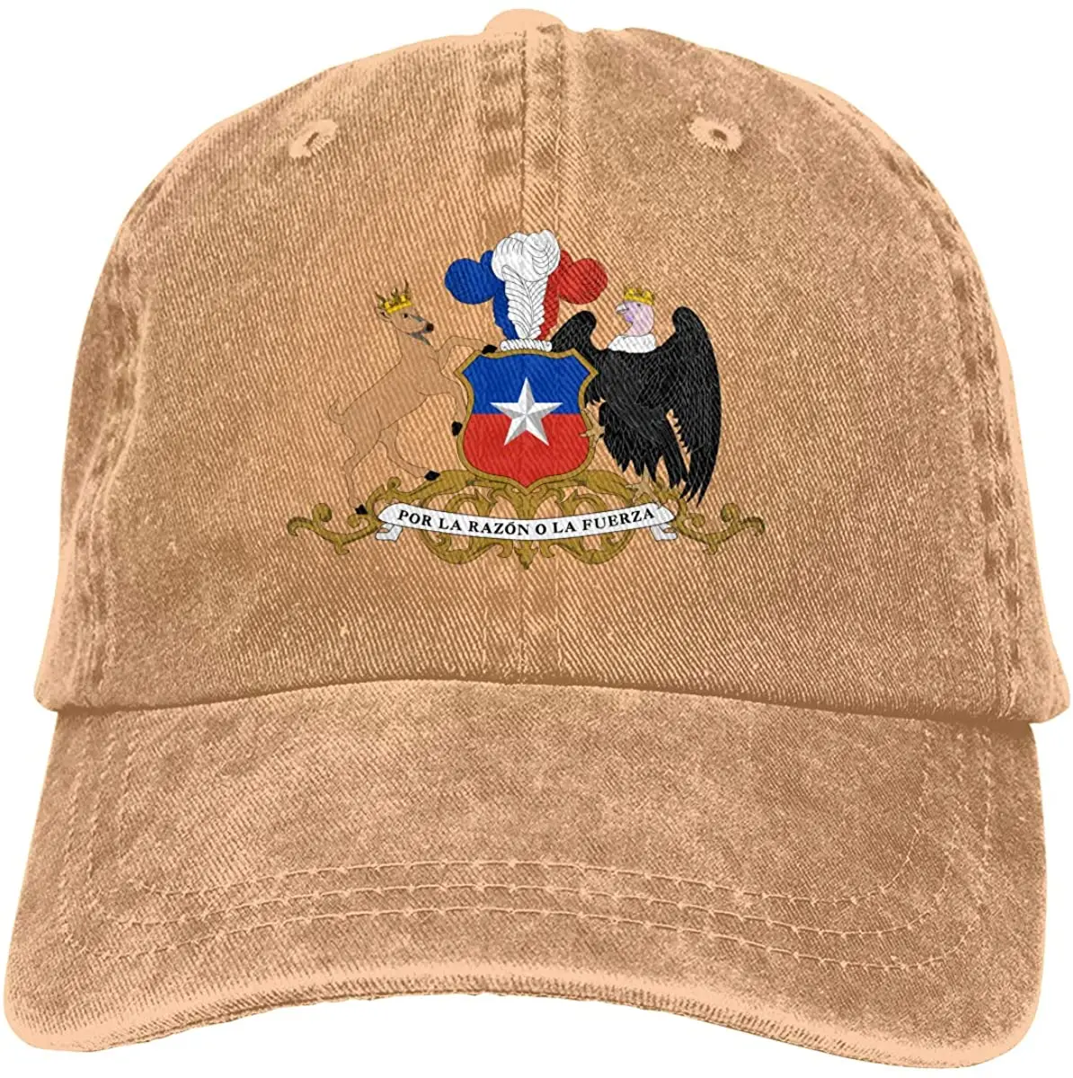 

Chile Coats Of Arms Unisex Soft Casquette Cap Vintage Adjustable Baseball Caps