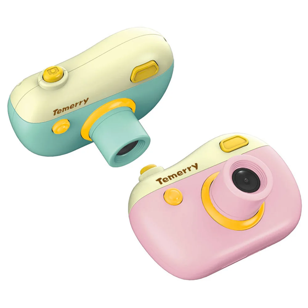 

JJRC V01 8MP 2.0 inch HD Screen Kids Mini Digital Camera Camcorder Cameras Temerry Toy With Play Games Gifts Pink / Green