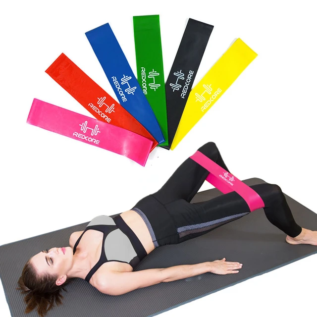 SET BANDAS ELASTICAS X 5 SPORT FITNESS - NOBA fit