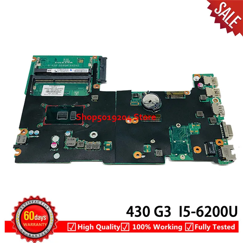 Материнская плата для ноутбука HP 430 G3 440 материнская DDR3L 830937-601 831859-601 901118-601 DA0X61MB6G0 |