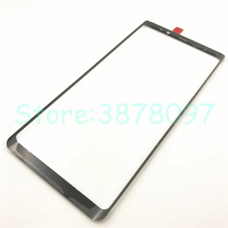 10 шт./лот для samsung Galaxy Note 8 Передняя защитная, внешняя, стеклянная панель для ремонта объектива для samsung Note8 N950F N950