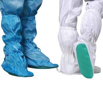 

Shoe Covers Anti-static Slip Resistant Shoe Covers Rubber Boots Shoe Case Dust-free High Boot Workshop Purification Shoes