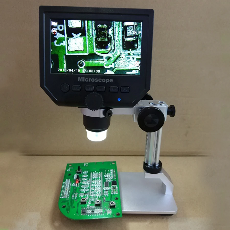 microscópio digital eletrônico com vídeo de para solda em com lupa para conserto de telefone