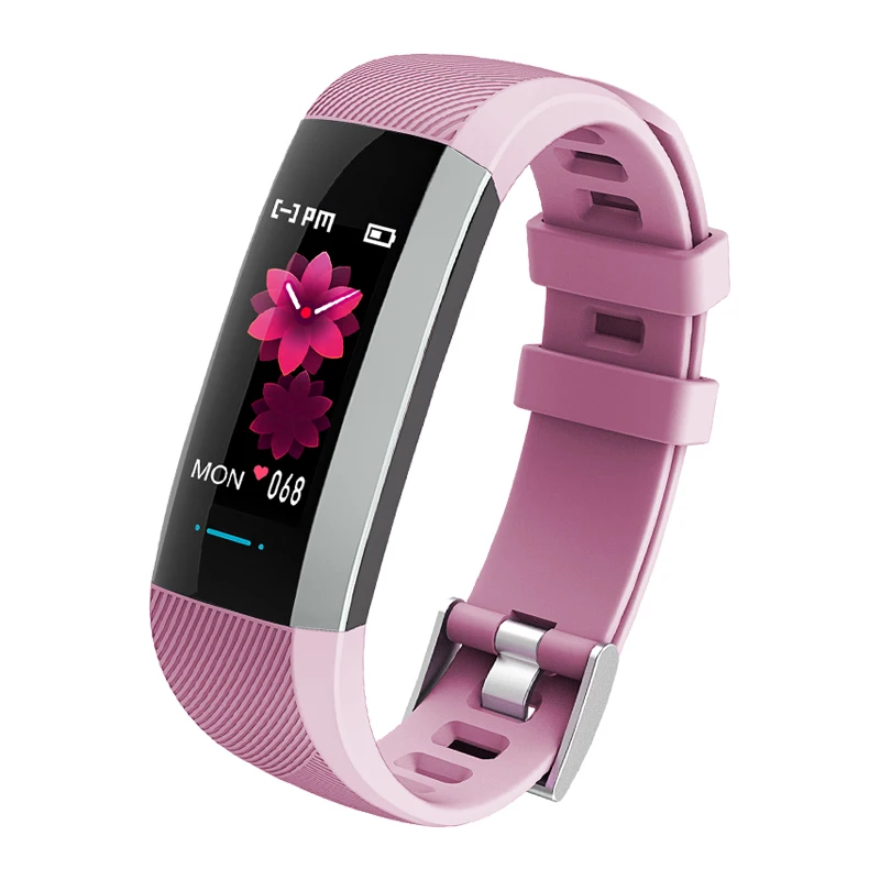 pink Умный Фитнес-браслет M2 MAX PRO R5MAX M2PRO, кровяное кислородное кровяное давление, пульсометр, смарт-браслет - Цвет: pink