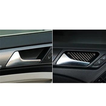 

For VW Golf 6 Gti R MK6 2008-2012 Vehicle Interior Car Door bowl Cover Trim Decals Car Styling Carbon Fiber Stickers